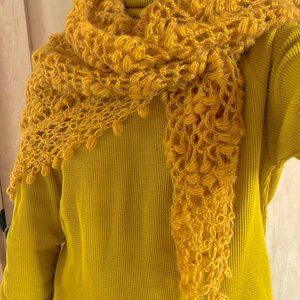 Wool throw / scarf / shawl